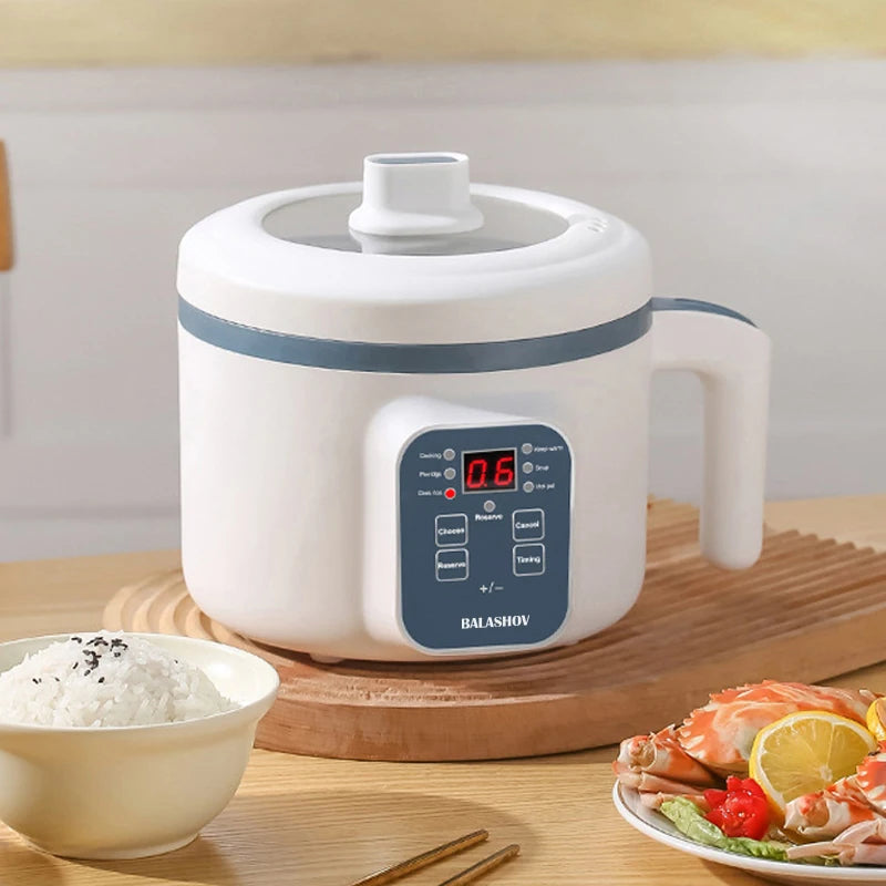 Electric Rice Cooker Multicooker Multifunction Pot Mini Hotpot Pan Soup Home Appliances for The Kitchen Pots Offers 1-2 People - Buy online at  Vibe In Cart.