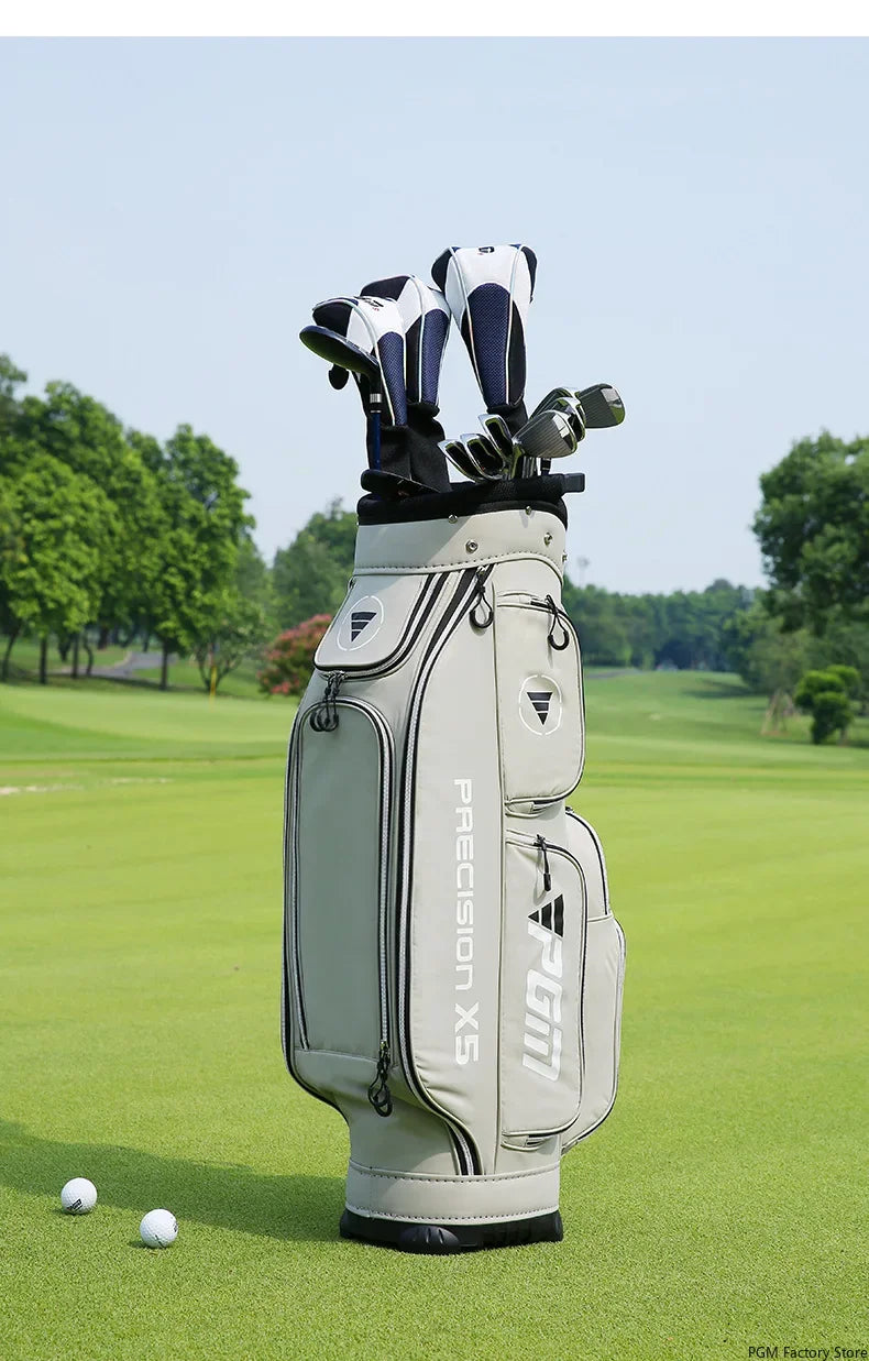 Golf Bag Waterproof Lightweight Nylon 128cm Height Large Capacity