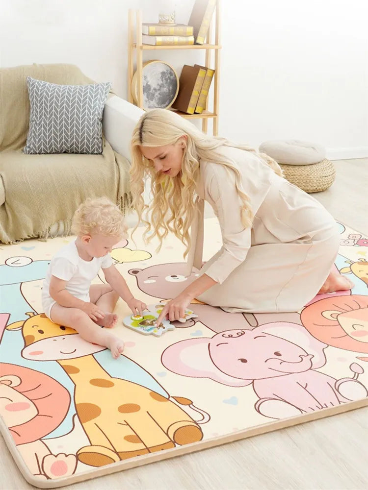 5 sizes to choose Baby Crawling Play Mats Non-toxic High-quality EPE Baby Activity Gym Carpet Baby Game Children's Safety Rug - Buy online at  Vibe In Cart.