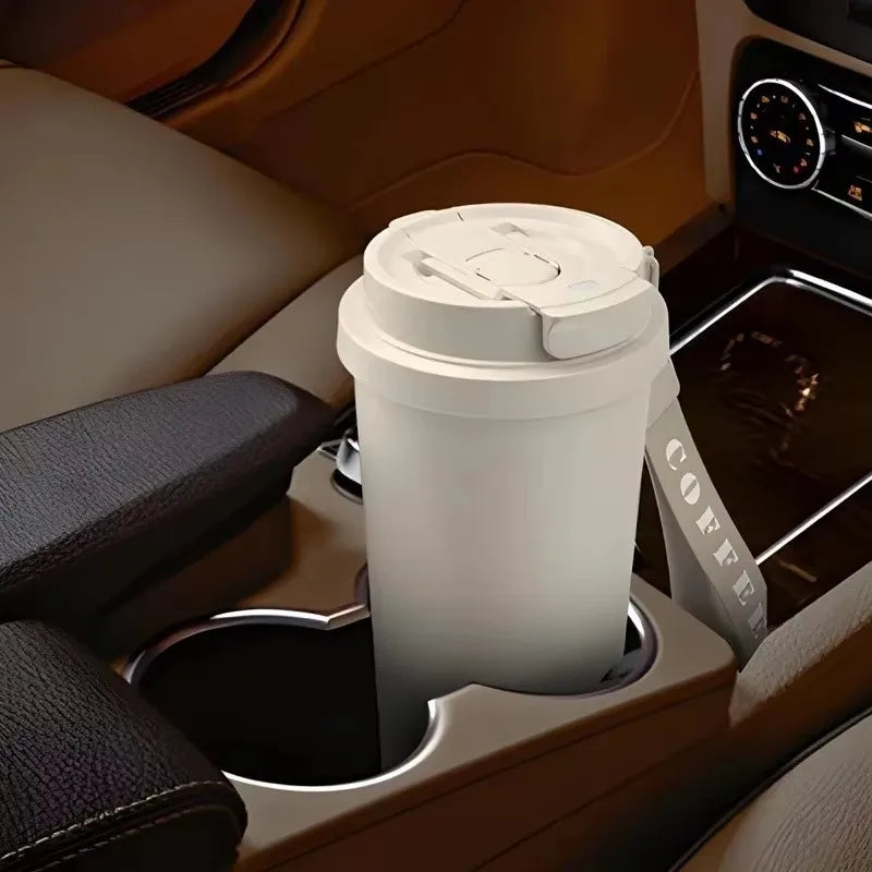 Large Capacity Ceramic Vacuum Flasks Reusable Double Wall Thermoses Stainless Steel Coffee Mug Insulated Cup Home Drinkware - Buy online at  Vibe In Cart.