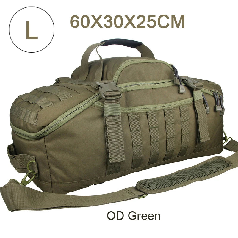 Outdoor Polyester Tactical Backpack, 30L 50L 80L