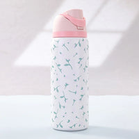 500ml Portable Thermal Flask Cartoon Stainless Steel Water Bottle for Kids Sports Leak Proof Insulated Cup for School Travel - Buy online at  Vibe In Cart.