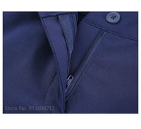 Children's Windproof Warm Golf Pants for Kids, Full Length, Elastic Band, Sizes S-XL