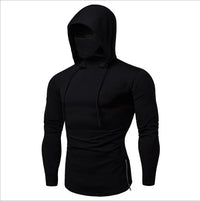 2025 Men Balaclava Zip Hoodie Winter Warm Casual Sweatshirt with Hooded Face Mask Zipper Design Sports Jacket Outdoor Activities - Buy online at  Vibe In Cart.