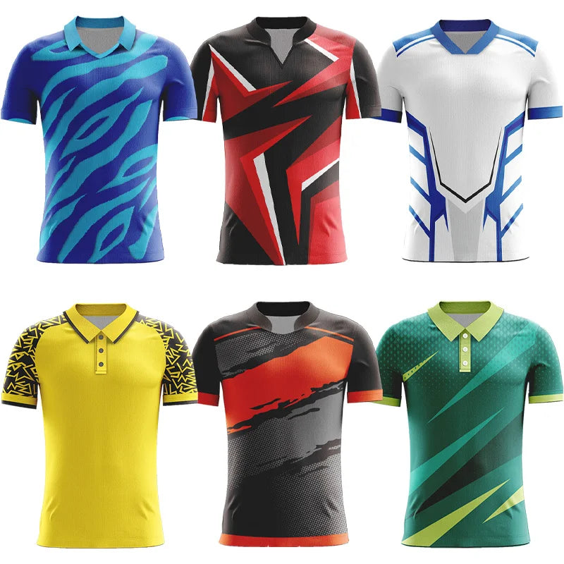 Wholesale Custom Design Sublimated Mash Ployester Fabric Printed Logo Youth Soccer Jersey Shorts Sleeve Football Shirts For Men - Buy online at  Vibe In Cart.