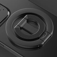Universal Double Sided Magnetic Phone Ring Holder with Folding Stand