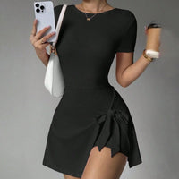 Women's Knee-Length Sports Dress for Tennis, Golf, and Yoga
