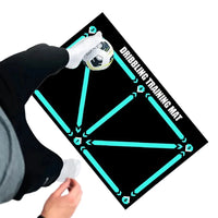 Football Training Mat Non-Slip Foldable 90cm x 60cm Polyester