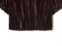 Women's Short Backless Polyester Vest Top with Slight Stretch