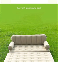 Seat Outdoor Inflatable Sofa Lazy Inflatable Sofa Bed Camping Inflatable Mattress Foldable Air Mattress Electric Inflation Pump - Buy online at  Vibe In Cart.