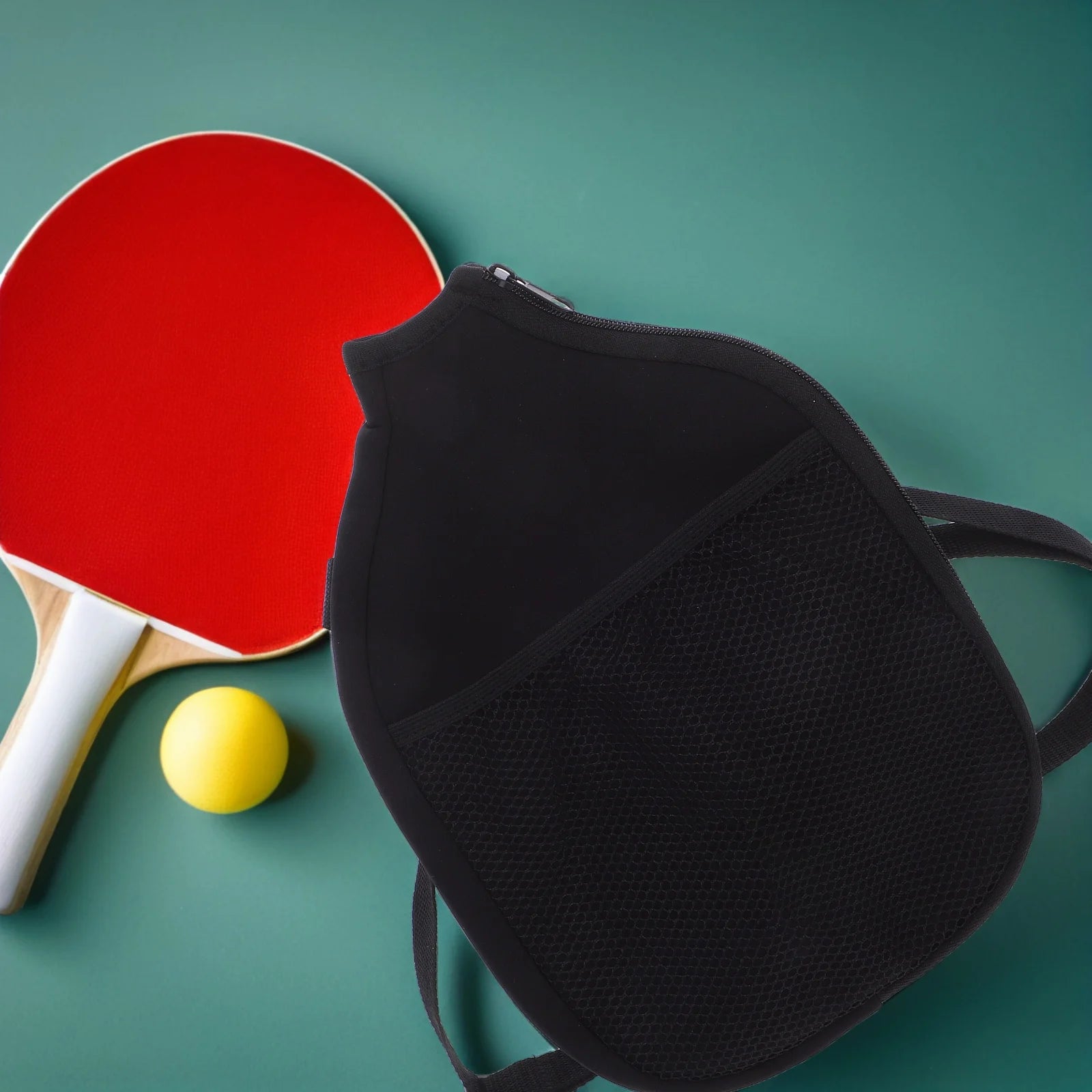 2Pcs Waterproof Neoprene Paddle Cover Protective Case for Pickleball Table Tennis Racket Mesh Storage Pocket Portable Sleeve - Buy online at  Vibe In Cart.