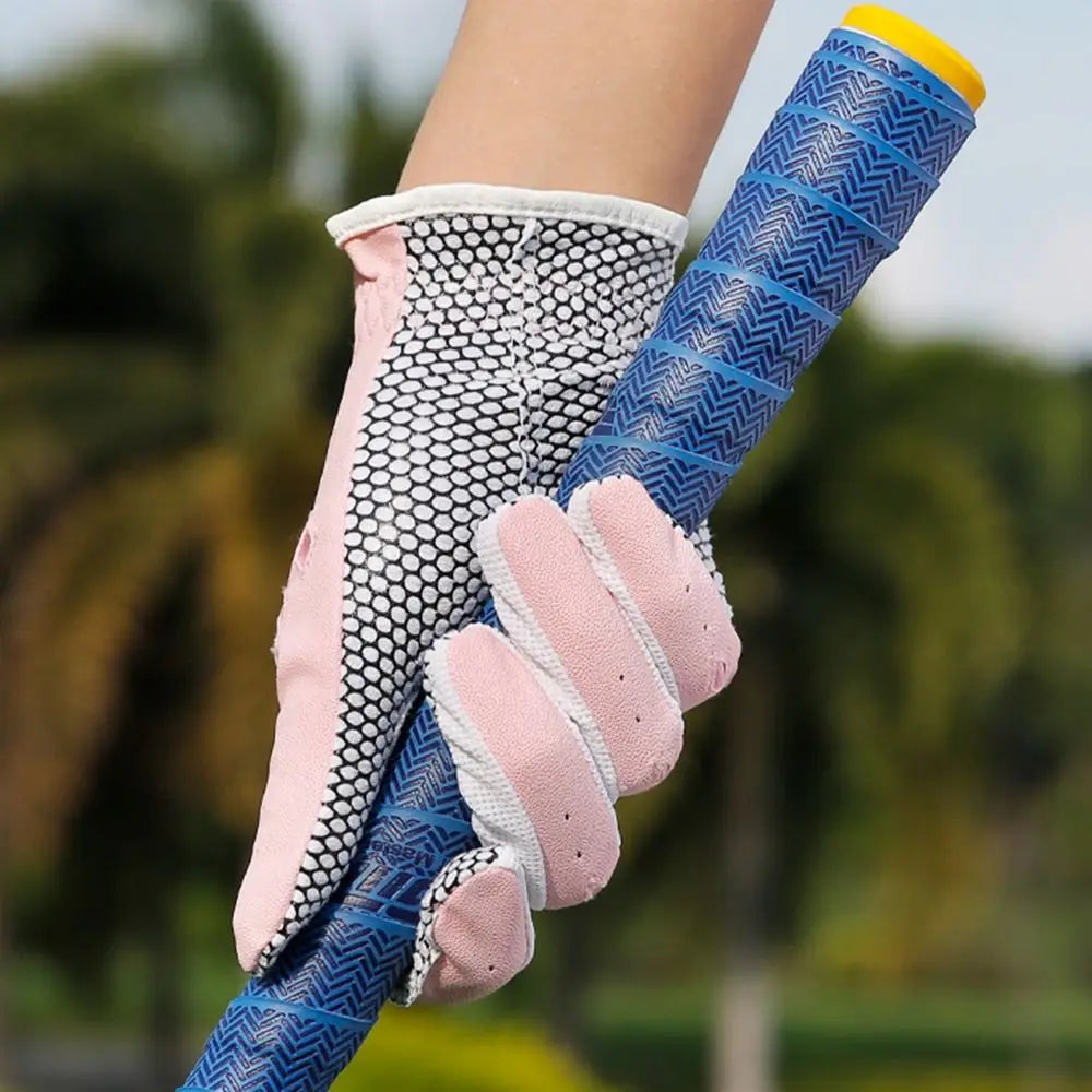 Breathable Women's Golf Gloves Comfortable Wear Resistant Outdoor Sports Gloves Soft Durable PU Leather Golf Mittens - Buy online at  Vibe In Cart.