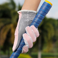 Breathable Women's Golf Gloves Comfortable Wear Resistant Outdoor Sports Gloves Soft Durable PU Leather Golf Mittens - Buy online at  Vibe In Cart.