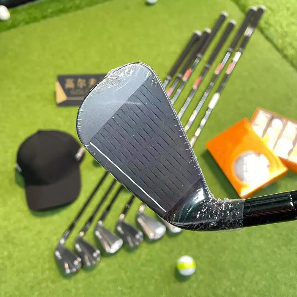 Abay_ Third generation golf club P790 Black Golf Iron Set 4-9P R/S Flexible Steel/Graphite Rod with Top Cover - Buy online at  Vibe In Cart.