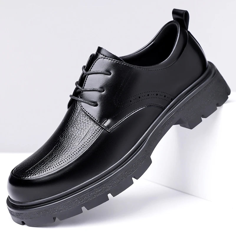 2025 New Classic Shoes for Men, Authentic Calfskin Brogue Formal Shoes for Men Handcrafted Men's Oxford Shoes Business Formal - Buy online at  Vibe In Cart.