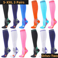 1/3 Pairs Dropship Compression Socks Varicose Veins 20-30 Mmhg Men Women Socks For Running Cycling,Football Soccer Stockings - Buy online at  Vibe In Cart.