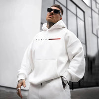 Paris Fashion Hoodies for Men All Season Daily Casual Sports Hooded Sweatshirts 2025 Male Home Outdoor Comfort Fashion Pullover - Buy online at  Vibe In Cart.