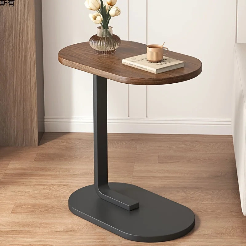 Modern Light Luxury Compact Coffee Table – C-shaped Portable Side Table for Living Room Sofa - Buy online at  Vibe In Cart.