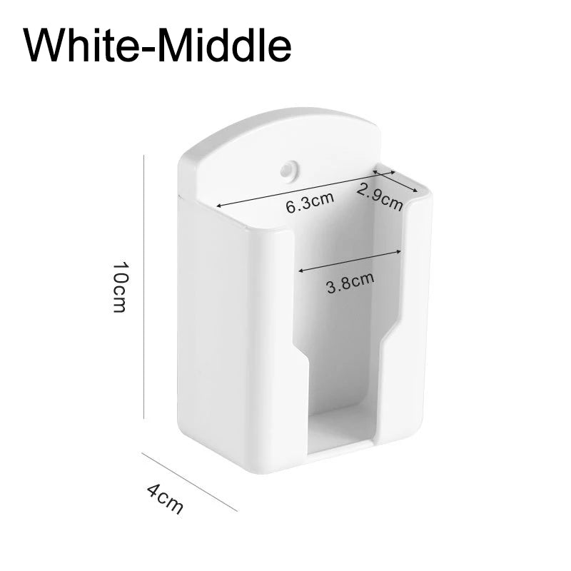Wooden Storage Box for Cables and Remotes Organization