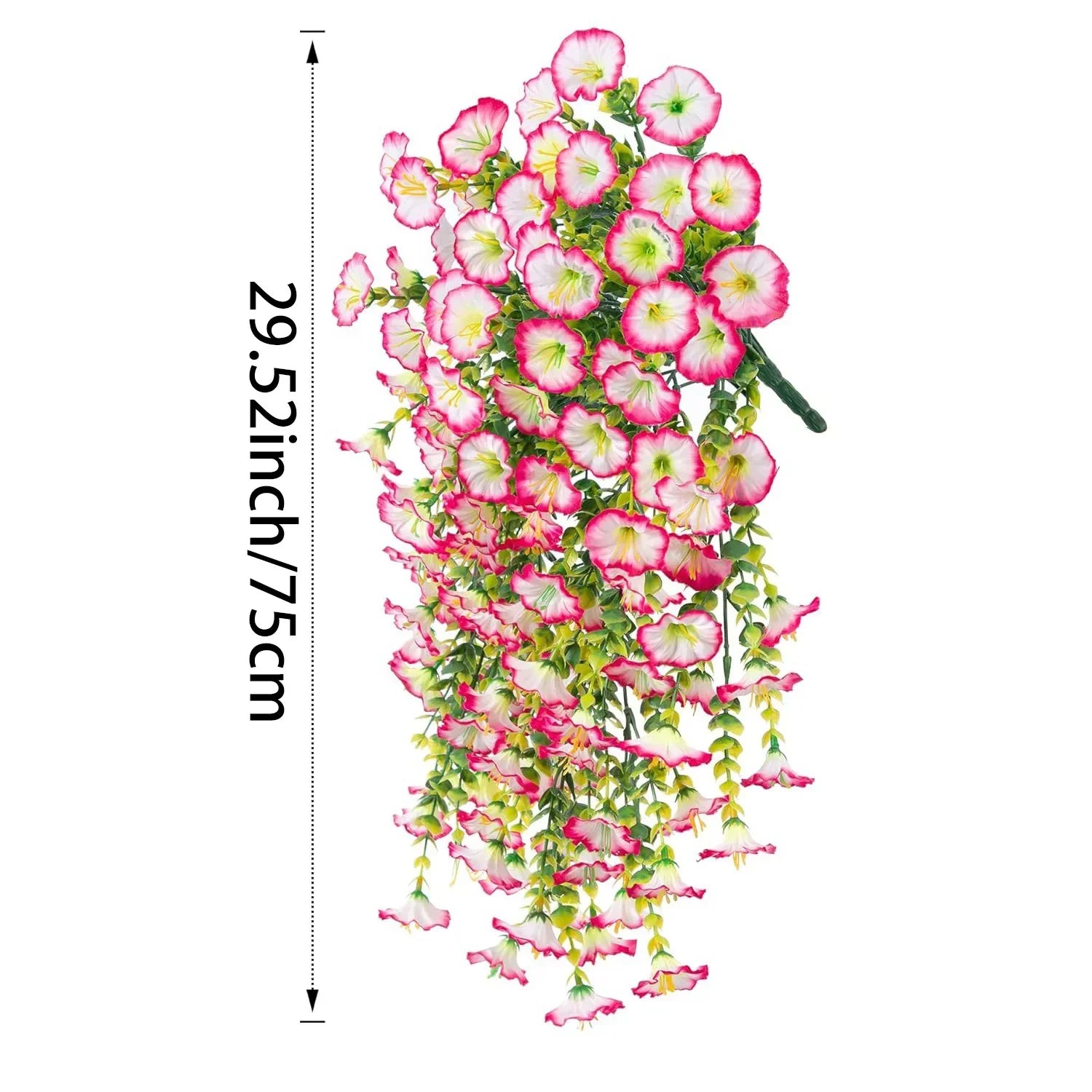 Artificial UV-Resistant Hanging Flowers and Plants for Room Decor