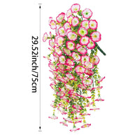 Artificial UV-Resistant Hanging Flowers and Plants for Room Decor