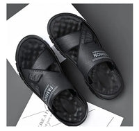 Hot Sale Men Sandals Casual Shoes Outdoor Walking Sandals for Men Beach Shoes Men Slippers Open Toe Flat Two Passes - Buy online at  Vibe In Cart.