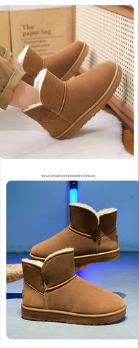 New winter fashion: thick-soled snow boots, men's and women's thickened warm cotton shoes, and casual women's boots - Buy online at  Vibe In Cart.