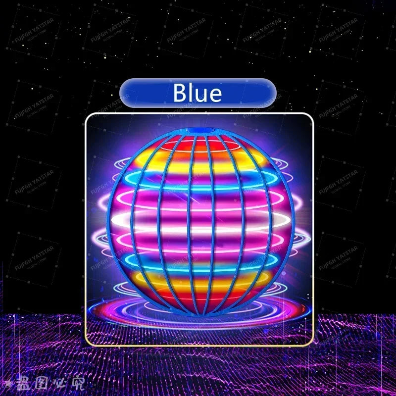 Flying Ball Children's Hand Controlled Color LED Cosmic Globe 360 ° Rotating Suspension Ball Suitable for Indoor and Outdoor Toy - Buy online at  Vibe In Cart.