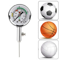 Soccer Ball Pressure Gauge Air Watch Or 3PCS Needle Football Volleyball Barometers Portable Air Release Valve Inflatable Tools - Buy online at  Vibe In Cart.
