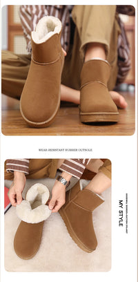 New winter fashion: thick-soled snow boots, men's and women's thickened warm cotton shoes, and casual women's boots - Buy online at  Vibe In Cart.