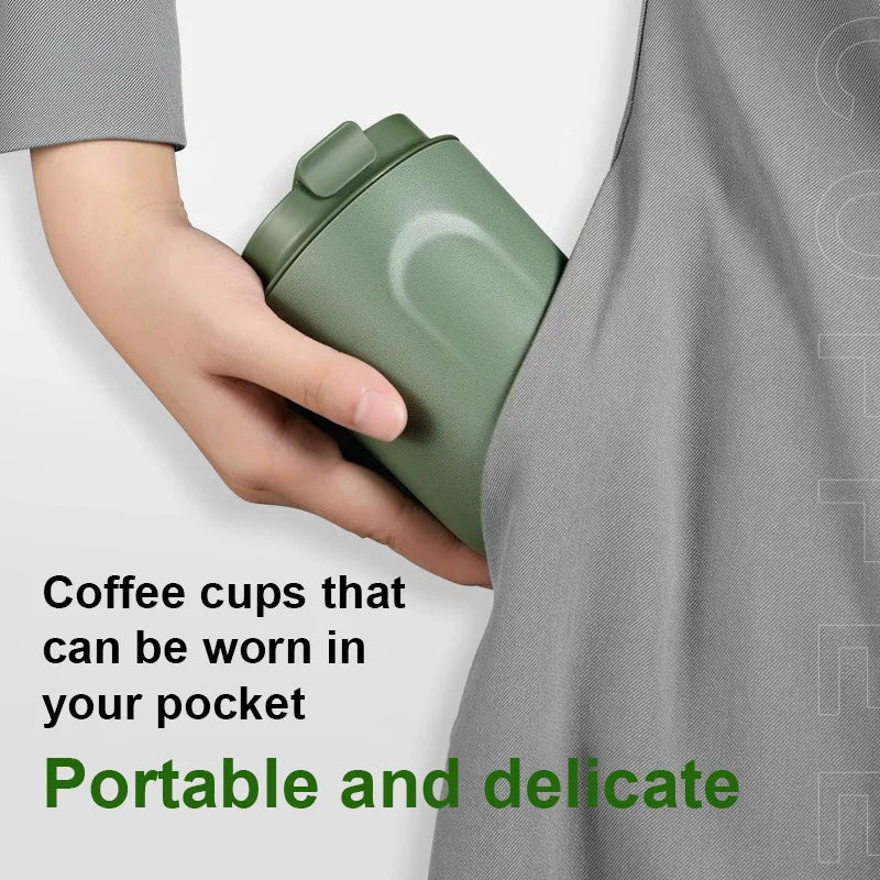 Thermos Bottle Cup Thermal Coffee Mug Mini Tumbler Cup Stainless Steel Thermo Coffee Travel Mug Insulated Vacuum Flask Drinkware - Buy online at  Vibe In Cart.