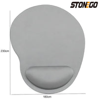 EVA Foam Mouse Pad with Wrist Rest for Laptops and Notebooks