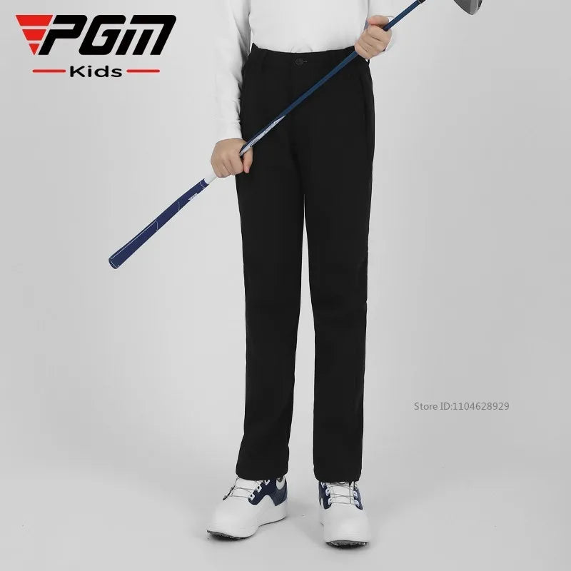 PGM Golf Pants Children's Clothing Boys Autumn Winter Warm Thick Fleece Golf Trousers Youth Kids Sports Sweatpant S-XL - Buy online at  Vibe In Cart.