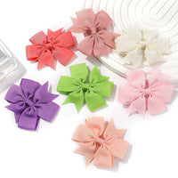 20/40Pcs Sweet Random Candy Color Bow Hair Clip Set for Baby Girls Cute Ribbon Hairpin Kids Headwear Kids Hair Accessories Gifts - Buy online at  Vibe In Cart.
