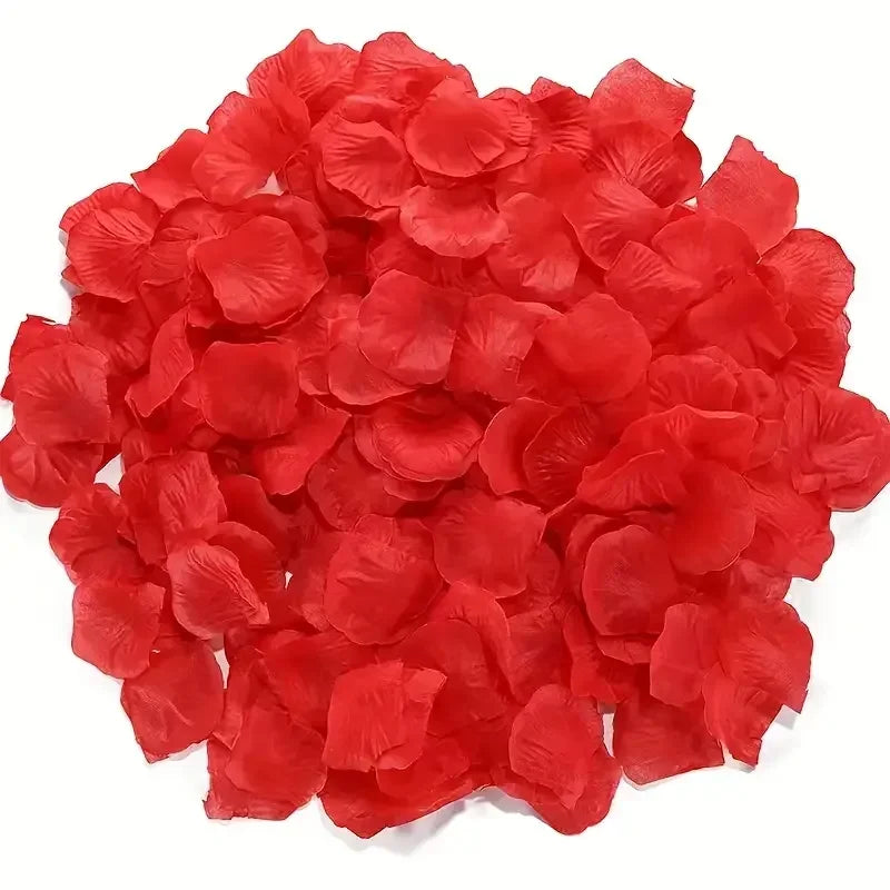 Artificial Rose Petals, Multicolor, Non-Woven Fabric for Weddings
