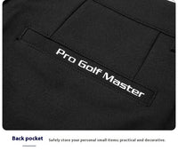 Women's Full Length Elastane Golf Pants with Zipper Fly