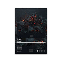 Unframed Retro Rapper Album Cover Canvas Wall Art Print