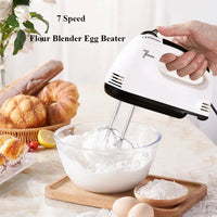 Handheld 7 Speed Automatic Electric Mixer Multi Functional for Food Egg Cream Cake Dough Mixing Baking Kitchen Home Use - Buy online at  Vibe In Cart.