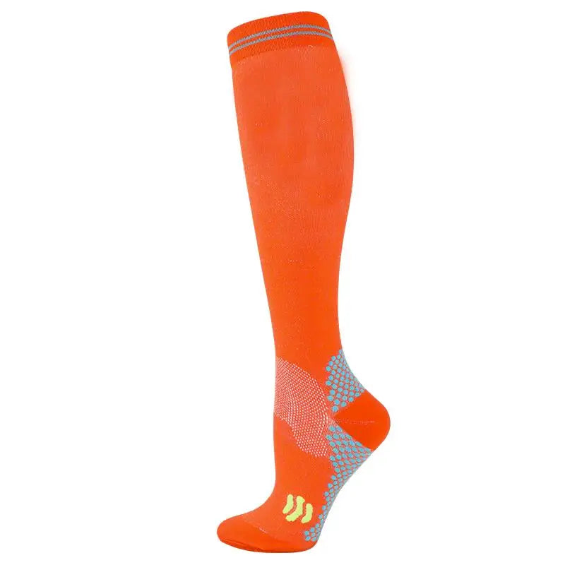 Knee-High Unisex Compression Socks for Varicose Veins 20-30 mmHg for Running and Cycling