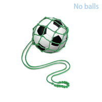 Youth Football Self Trainer Kick Net Pocket Professional Outdoor Sport Nylon Net Basketball Bag Solid Mesh Soccer Ball Carry Bag - Buy online at  Vibe In Cart.