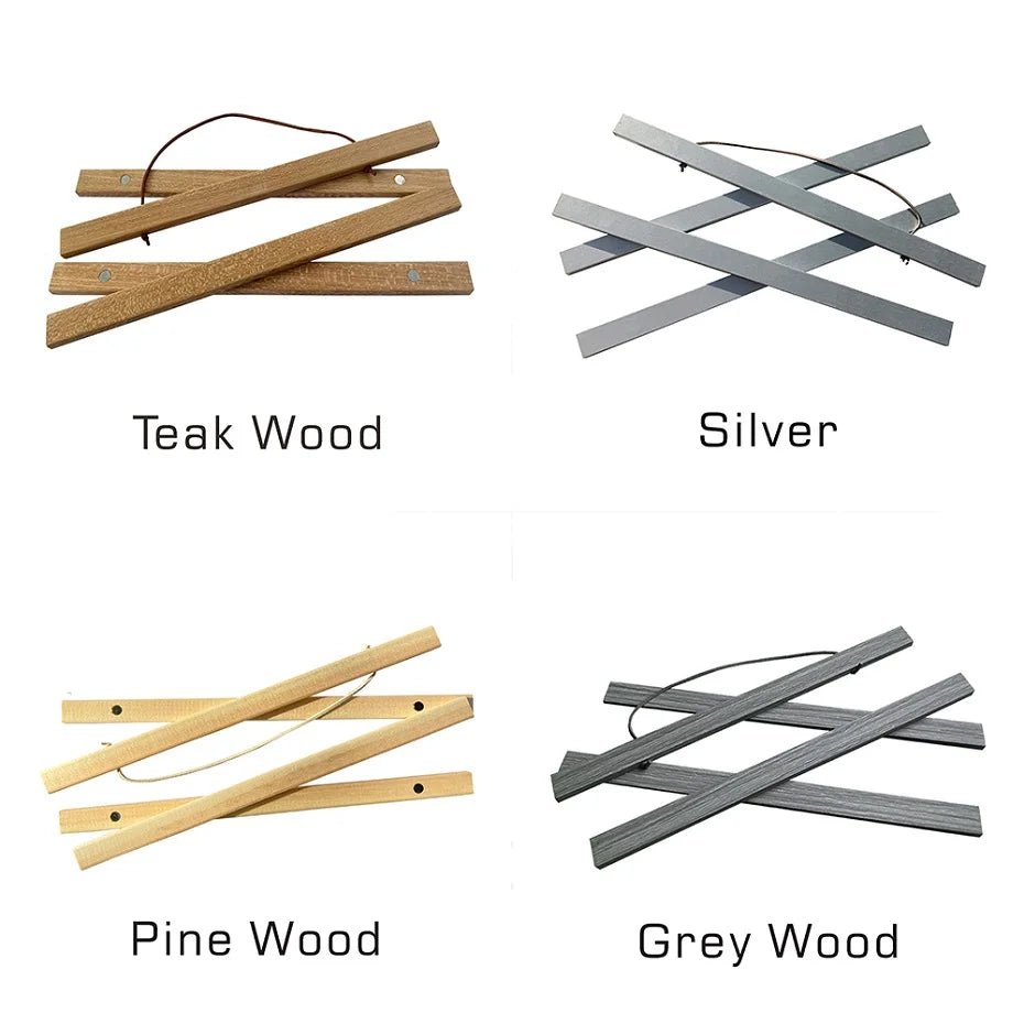 8 Colors 30 40 50cm Magnatic Poster Hanger Teak Wood Black White Photo Frame Canvas Painting Frame Gold Black Walnut Wall Frame - Buy online at  Vibe In Cart.