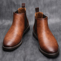 40~46 Men Chelsea Boots Brand Retro Comfortable Fashion Men Boots - Buy online at  Vibe In Cart.
