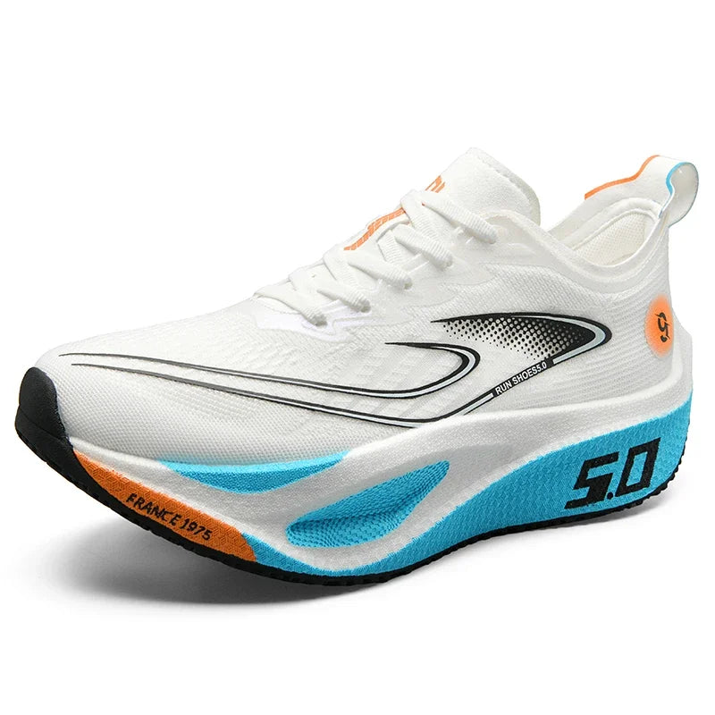 Unisex Running Shoes with Air Mesh Upper and Rubber Outsole