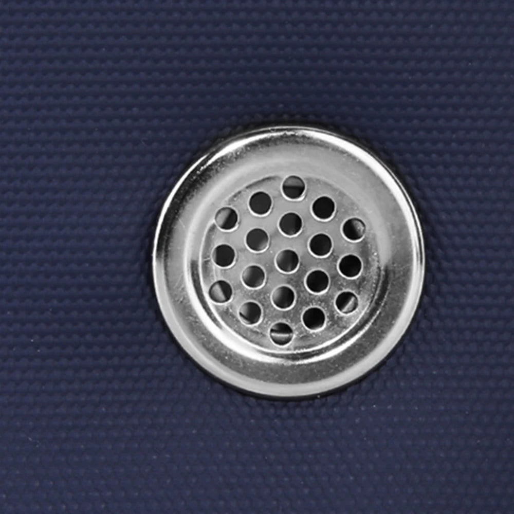 Zippered Waterproof Nylon Golf Shoe Bag Large Capacity 32x22x11cm