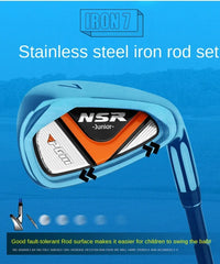 Children's Right Handed Golf Clubs Set with Bag and Headcover for Kids 95-155cm