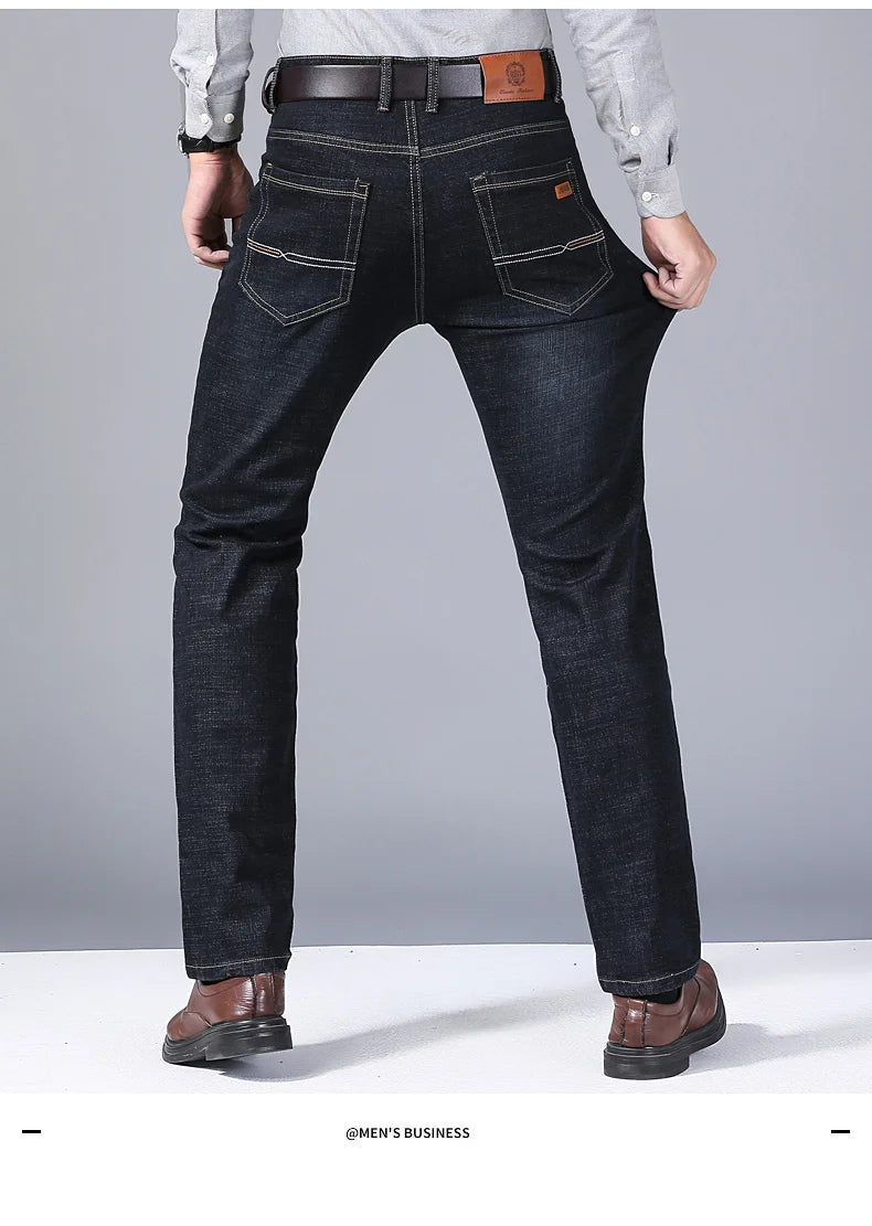 New Men Classic Jeans Jean Homme Pantalones Hombre Men Mannen Soft Black Biker Masculino Denim Overalls Mens Pants Size 32-38 - Buy online at  Vibe In Cart.