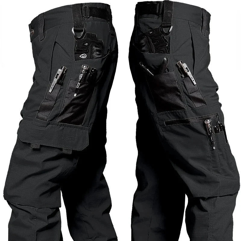 Wear Resistant Work Pant Man Multi-pocket Straight Cargo Trousers Outdoor Jogging Tactical Pants Spring Autumn Casual Trousers - Buy online at  Vibe In Cart.