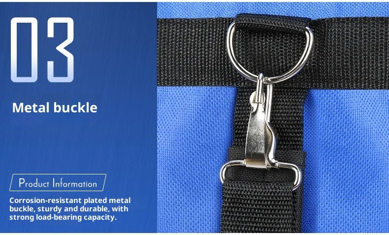 Foldable Polyester Golf Bag with Pulley and Single Layer