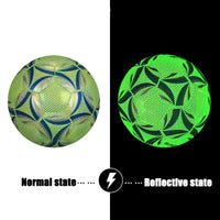 2026 Reflective Football Standard Size 5 Size 4 Indoor Outdoor Training Colorful Soccer Ball High Quality PU Match Game futbol - Buy online at  Vibe In Cart.