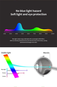 LED Desk Lamp USB Dimmable Touch Foldable Table Lamp with Calendar Temperature Clock Night Light for Study Reading Lamp - Buy online at  Vibe In Cart.